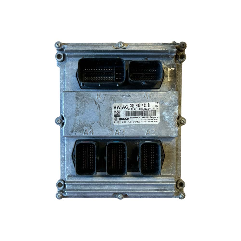 Motorsteuergerät gebraucht Audi A6 3.0 TDI 4G2907401B | CRTD | EDC17C54 | 0281031729