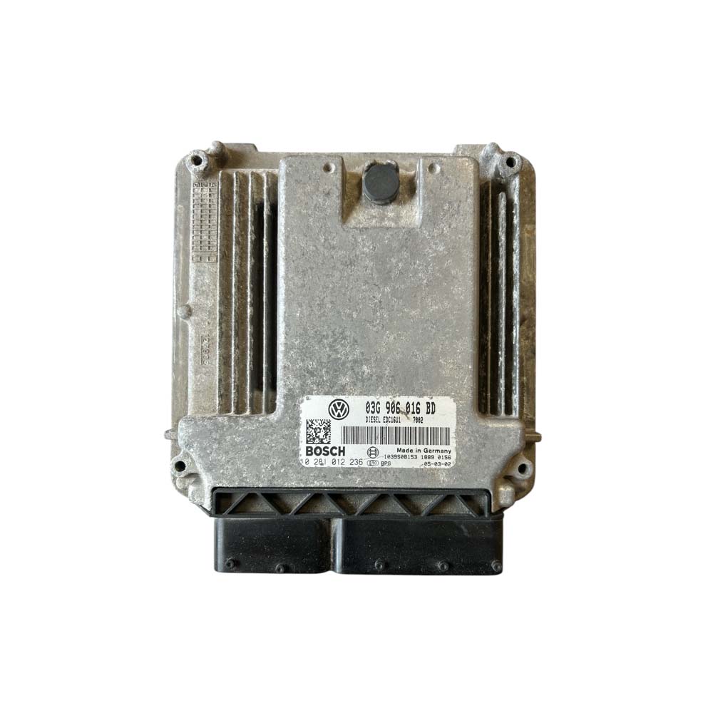 Motorsteuergerät gebraucht VW 1.9 TDI 03G906016BD | BKC | EDC16U1 | 0281012236